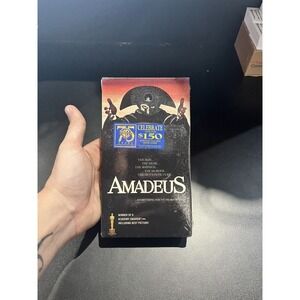 NEW/SEALED VHS MOVIE - "AMADEUS" (1984) - FIRST EDITION W/ HBO WATERMARK